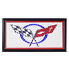 Chevrolet Corvette Logo Framed LED Sign